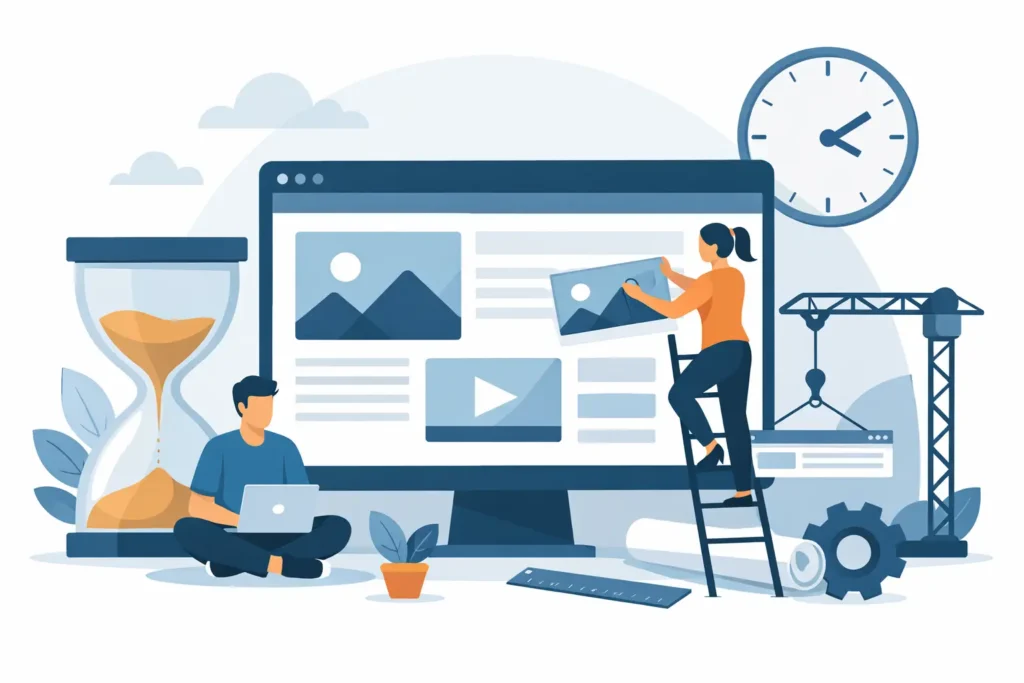 Hoe lang duurt websitebouw echt?